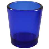 20 Pack Blue Glass Votive Tealight Candle Holders House Party Cenrepiece Xmas Wedding Decor Glass Candlestick Party Decorations Bridal Baby Shower Eve thumbnail