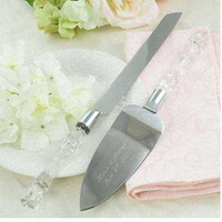 Cutting Cake Knife and Silver Blade Cake Server Set Wedding Anniversary Engagement Birthday Party Gift Boxed thumbnail