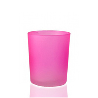20 Pack Pink Frosted Glass Votive Tealight Candle Holders House Party Cenrepiece Xmas Wedding Decor Glass Candlestick Party Decorations Bridal Valenti thumbnail