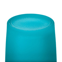 20 Pack Turquoise Frosted Glass Votive Tealight Candle Holders House Party Cenrepiece Xmas Wedding Decor Glass Candlestick Party Decorations Bridal Ba thumbnail