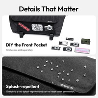 ULANZI BP11 8L Camera Sling Bag with Tripod Holder for Men Women, Lightweight Splash-proof DSLR/Mirrorless Anti-Theft Crossbody Bag for Travel Hiking  thumbnail