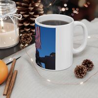 Ceramic Coffee Cups, 11oz, Trump Rally 2024 DJT Pro Trump Mug thumbnail