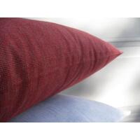 Pack of 4 Elements Deep Red Solid Base Colour Square Cushion Covers thumbnail