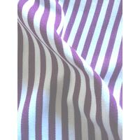 Dandi Fuchsia Plum Purple & White Striped Cushion Cover 40x40cm thumbnail