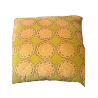 Duffy Mustard and Grey Cushion Cover thumbnail