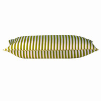 Pack of 4 Dandi Mustard Yellow & White Rectangle Cushion Covers thumbnail