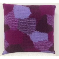 Pack of 2 Giovanni Fuchsia Purple Cushion Cover Made In Europe thumbnail