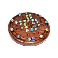 Wooden Solitaire Game - Marble balls thumbnail