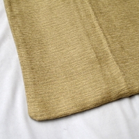 Polyester Cotton Texture Cushion Cover Pale Gold thumbnail