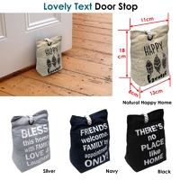 Door Stop Bag Navy Approx 0.98kg thumbnail