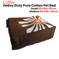 Heavy Duty Pure Cotton Pet Dog Bed Cover Small Coffee thumbnail