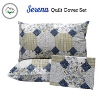 Pure Cotton Serena Quilt Cover Set Double thumbnail