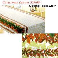 Christmas Rectangular Table Cloth SD1667 150x340cm thumbnail