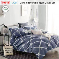 Koi Reversible Quilt Cover Set King thumbnail