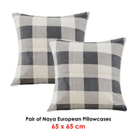Bianca Pair of Naya European Pillowcases thumbnail