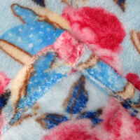 190GSM Fashion Printed Ultra Soft Coral Fleece Throw 127 x 152cm Tea Garden thumbnail