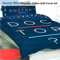 Doctor Who Quilt Cover Set Double thumbnail