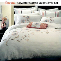 Belmondo Sarah Polyester Cotton Quilt Cover Set Queen thumbnail