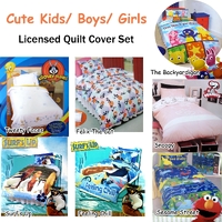 Sesame Street Quilt Cover Set Single thumbnail