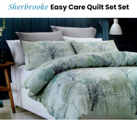Belmondo Sherbrooke Forest Easy Care Quilt Cover Set King thumbnail
