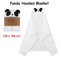 Happy Kids Panda Hooded Blanket thumbnail