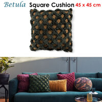 Bedding House Betula Green Filled Square Cushion thumbnail