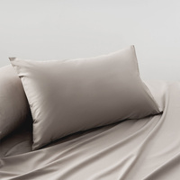 Accessorize Stone 400TC Bamboo Cotton Pair of Standard Pillowcases 48 x 73 + 15cm thumbnail