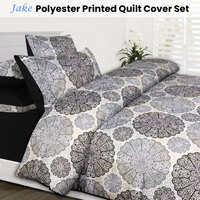 Big Sleep Jake Black Quilt Cover Set Double thumbnail