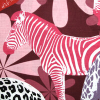 Bright Young Things Jungle Red Quilt Cover Set Single thumbnail
