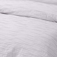 Vintage Design Homewares Malvern White Cotton Quilt Cover Set Single thumbnail