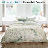 PIP Studio Okinawa White Quilt Cover Set King thumbnail