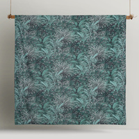 Accessorize Palm Leopard Green Cotton Quilt Cover Set King thumbnail