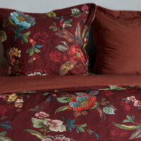 PIP Studio Poppy Stitch Red Cotton Quilt Cover Set King thumbnail