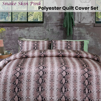 Westwood Printed Foliage Quilt Cover Set SINGLE thumbnail