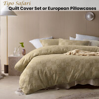 Accessorize Tipo Safari Chenille Quilt Cover Set Super King thumbnail