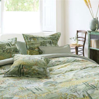 PIP Studio Toscana Green Cotton Quilt Cover Set Queen thumbnail