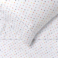 Happy Kids Polka Multi Printed Microfibre Sheet Set King Single thumbnail