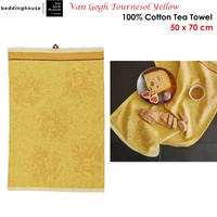 Bedding House Van Gogh Tournesol Yellow Tea Towel thumbnail