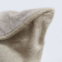 J Elliot Home Gabriel 100% Cotton Cushion Cover 60 x 60 cm Linen thumbnail