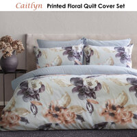 Ardor Caitlyn Printed Floral Quilt Cover Set Queen thumbnail
