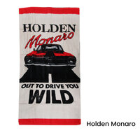 Holden Monaro Cars Printed 100% Cotton Beach Towel 75 x 150 cm thumbnail