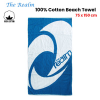 The Realm 100% Cotton Beach Towel 75 x 150 cm thumbnail