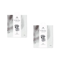 Set of 2 Delightful Dogs Cotton Kitchen Tea Towels 50 x 70 cm Labrador thumbnail