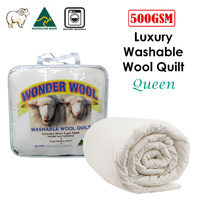 500GSM Washable Wool Quilt Queen thumbnail