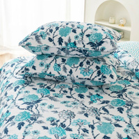 100% Cotton Lightly Quilted Coverlet Set Delta Queen 230 x 250 cm thumbnail