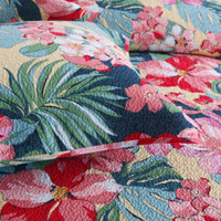 100% Cotton Lightly Quilted Coverlet Set Samoana Queen 230 x 250 cm thumbnail