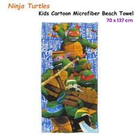 Bloomington Ninja Turtles Kids Cartoon Printed Microfiber Beach Towel 70 x 137 cm thumbnail