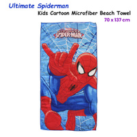 Bloomington Ultimate Spiderman Kids Cartoon Printed Microfiber Beach Towel 70 x 137 cm thumbnail