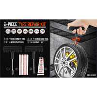 2packs x 6Pcs Tyre Repair Kit Tire Puncture Emergency Tools Set Motorcycle Bike Car AU thumbnail