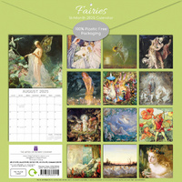 Fairies - 2025 Square Wall Calendar Arts 16 Months Premium Planner Gift thumbnail